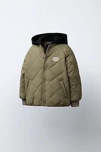 COMBINATION HOODIE PUFFER JACKET