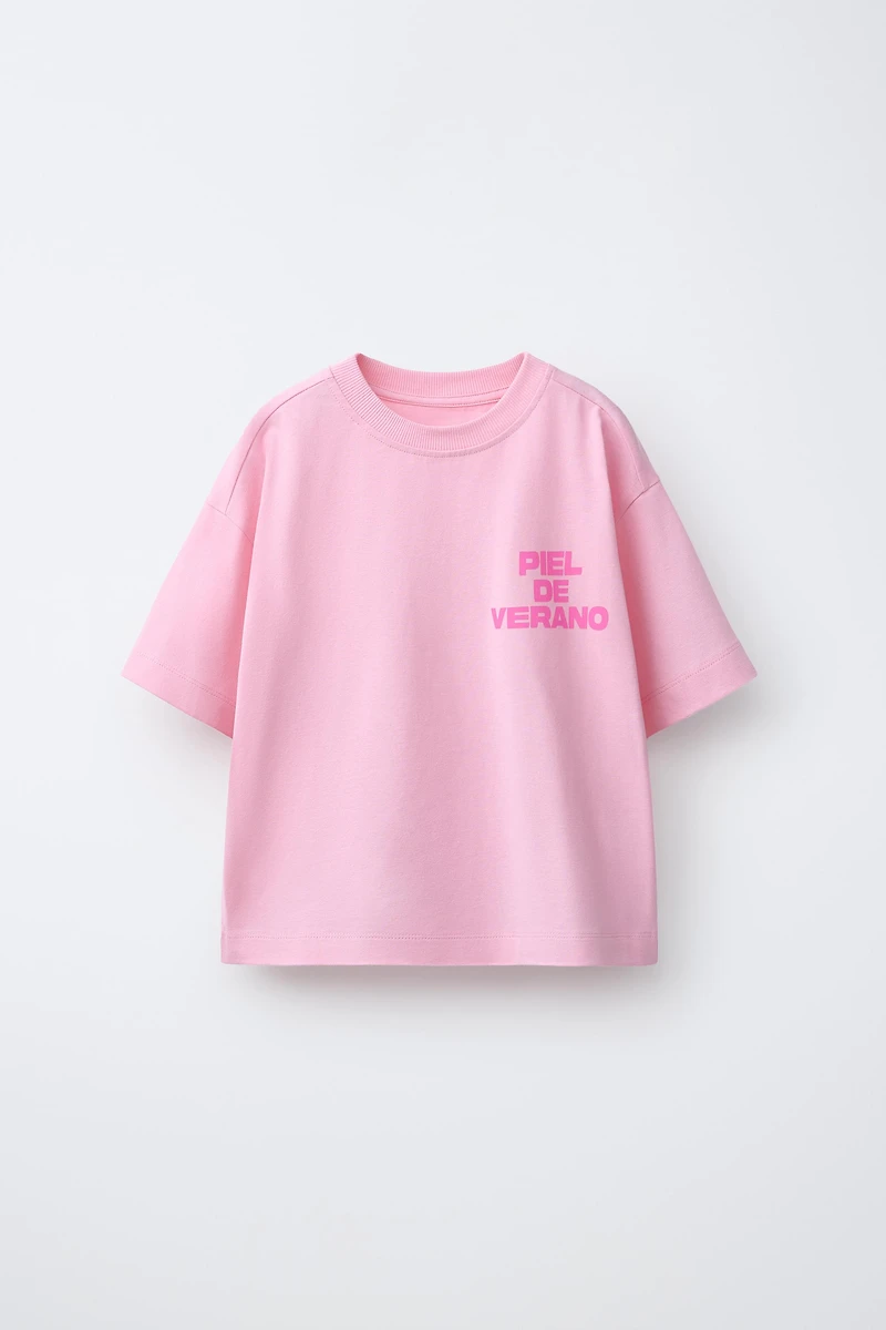 TEXT PRINT T-SHIRT