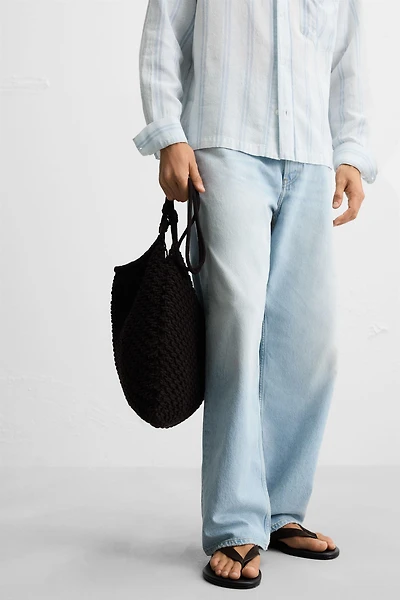 MACRAMÉ SHOPPER BAG