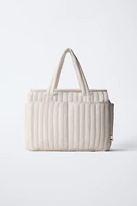 GINGHAM MATERNITY BAG