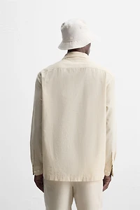 STRIPED OVERSHIRT