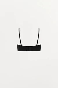 STRAPPY BANDEAU BRA WITH POLYAMIDE
