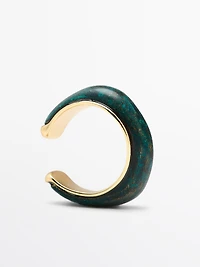 Pack of bronze-effect rings