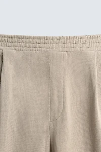TEXTURED BALLOON FIT JOGGERS