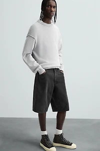 BAGGY FIT DENIM SHORTS