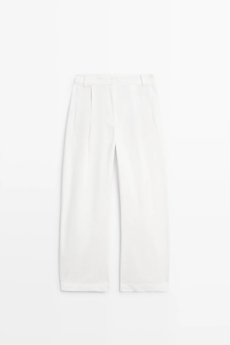 Flowing barrel fit co-ord pants