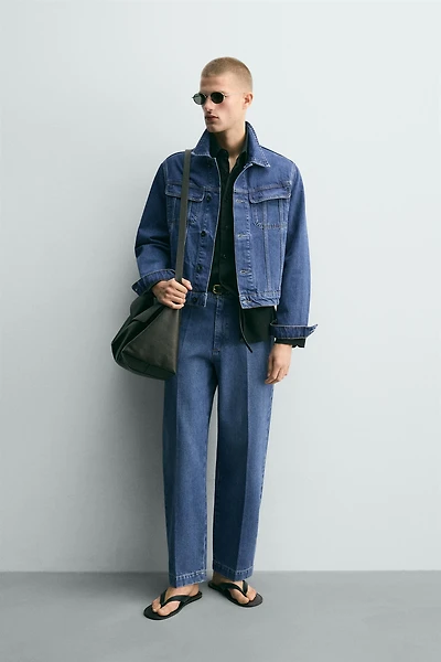 RELAXED FIT DENIM JACKET