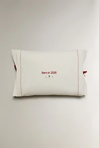HOUSSE DE COUSSIN ENFANT "BORN IN 2026"