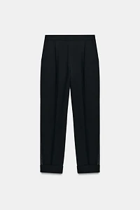 ANKLE TUXEDO PANTS
