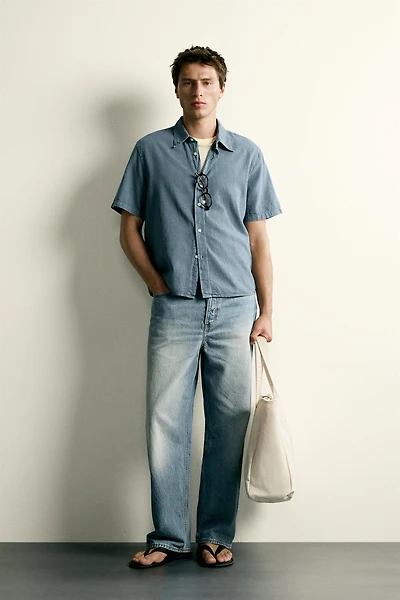 CHEMISE REGULAR FIT COTON - LIN