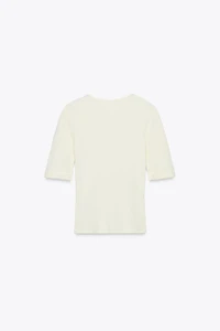 WASHED COTTON T-SHIRT