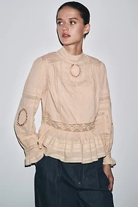 CHEMISE ROMANTIQUE BRODÉE ZW COLLECTION