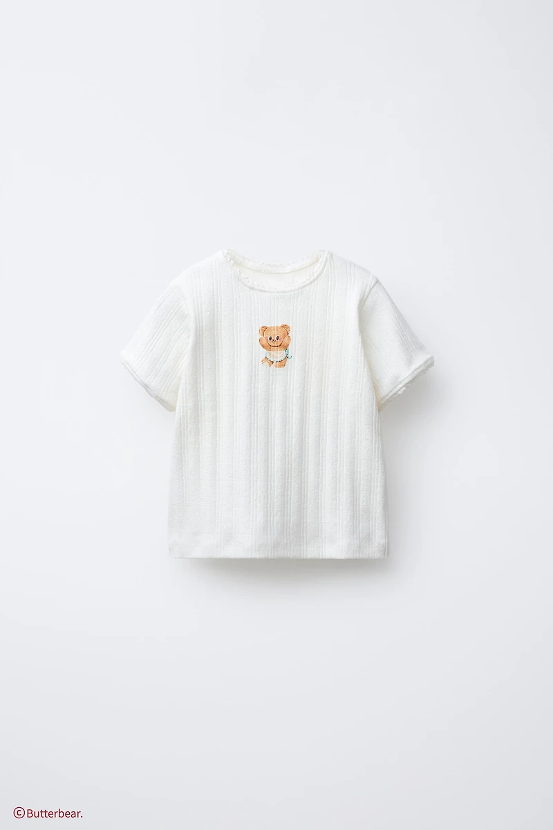BUTTERBEAR © LACE T-SHIRT