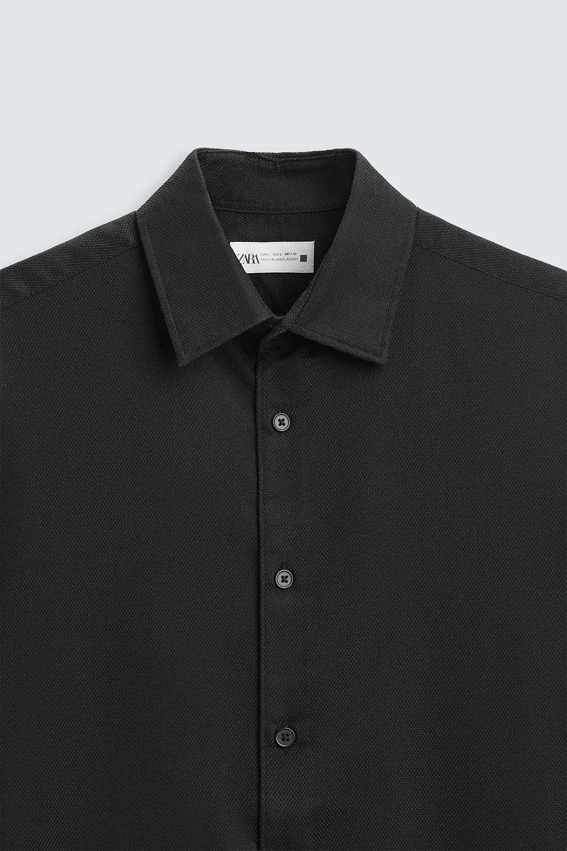 EASY CARE TEXTURED SHIRT
