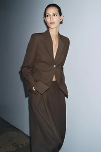 WOOL BLEND BLAZER ZW COLLECTION