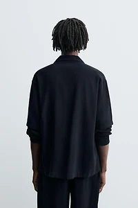 RELAXED FIT FLOWY SHIRT