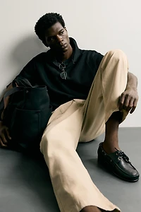 VERTICAL TEXTURED POLO