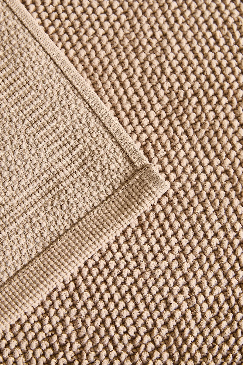 TAPIS DE BAIN COTON ANTIDÉRAPANT