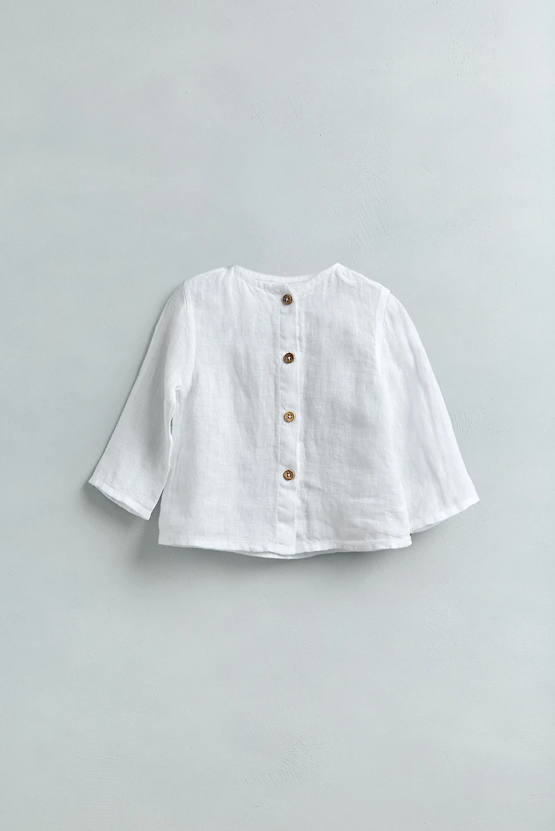 PLAIN LINEN SHIRT