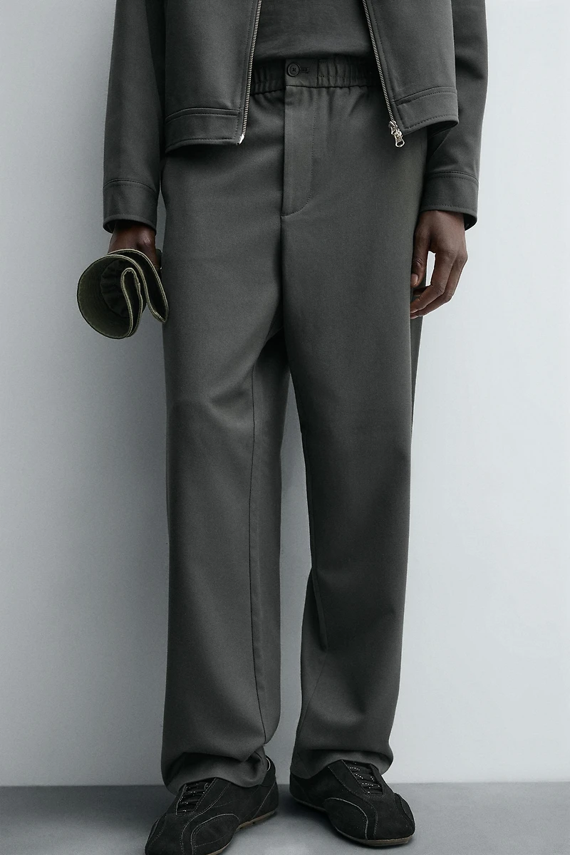 REGULAR FIT JOGGER WAIST PANTS