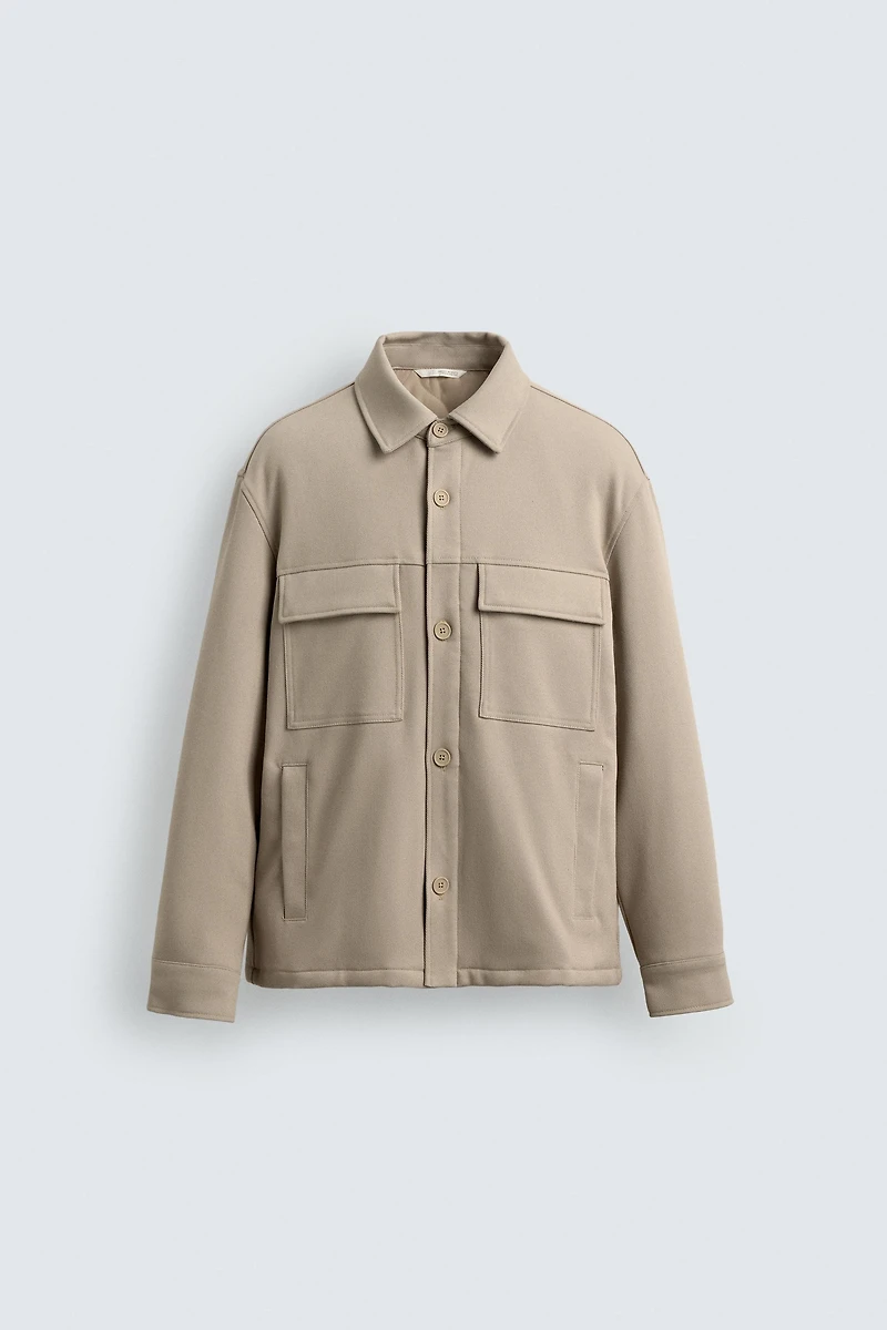 SOFT PADDED OVERSHIRT