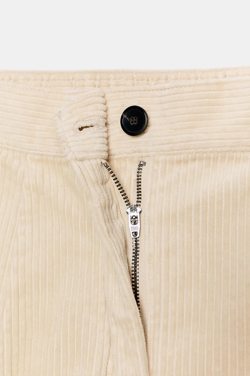 ZW COLLECTION BARREL CORDUROY PANTS