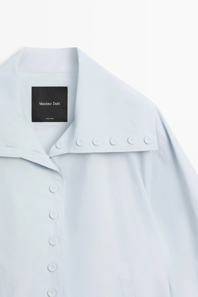 Veste courte boutonnée