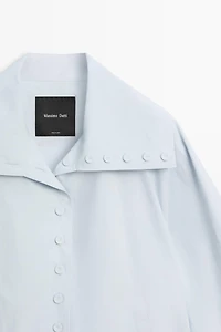 Veste courte boutonnée