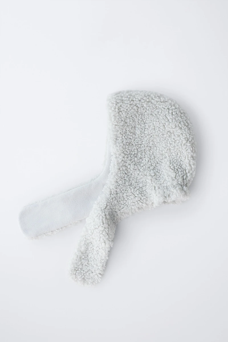 FLEECE LINED NECK HAT