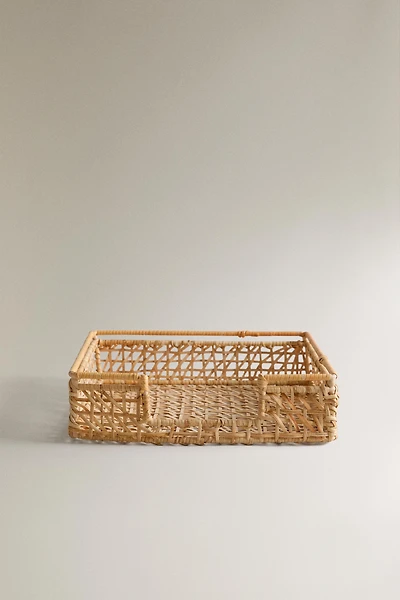 RATTAN NAPKIN HOLDER