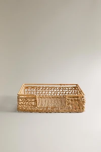 RATTAN NAPKIN HOLDER