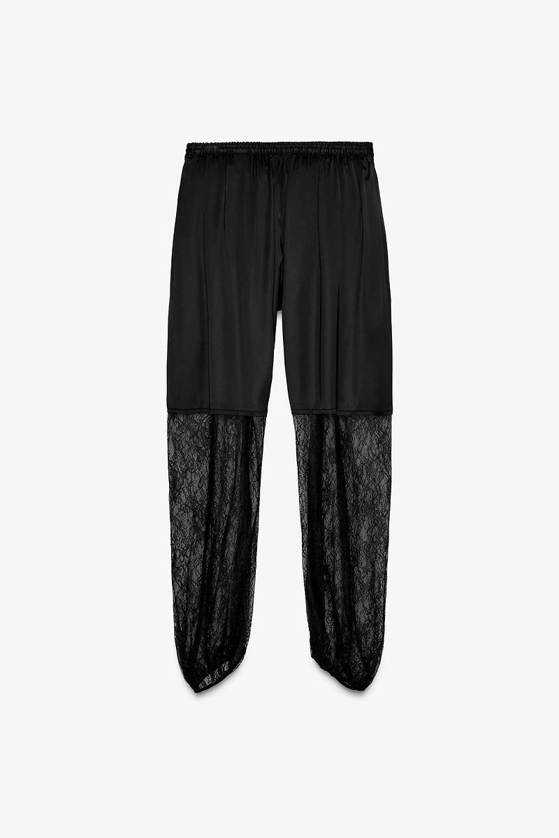 LIMITED EDITION COMBINED LACE PANTS