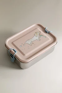 CHILDREN'S SKATER DOG LUNCH BOX
