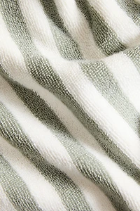 COLORED STRIPE BATH TOWEL