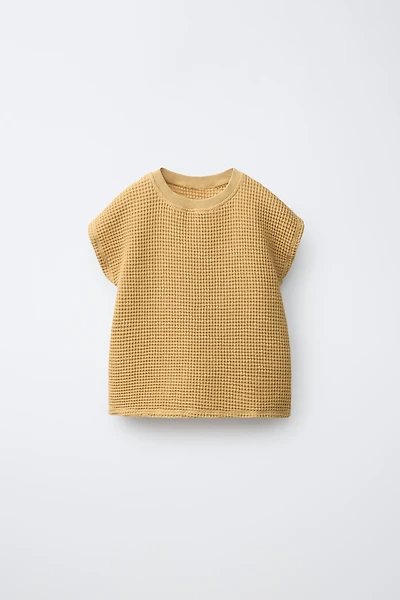 T-SHIRT WAFFLE UNI