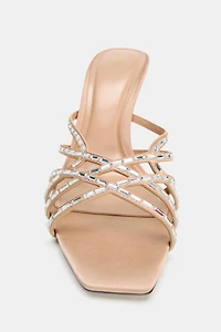 SPARKLY STRAP SANDALS