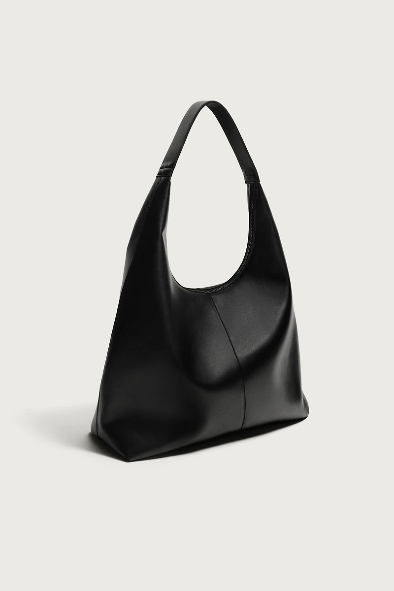SOLID SHOPPER BAG