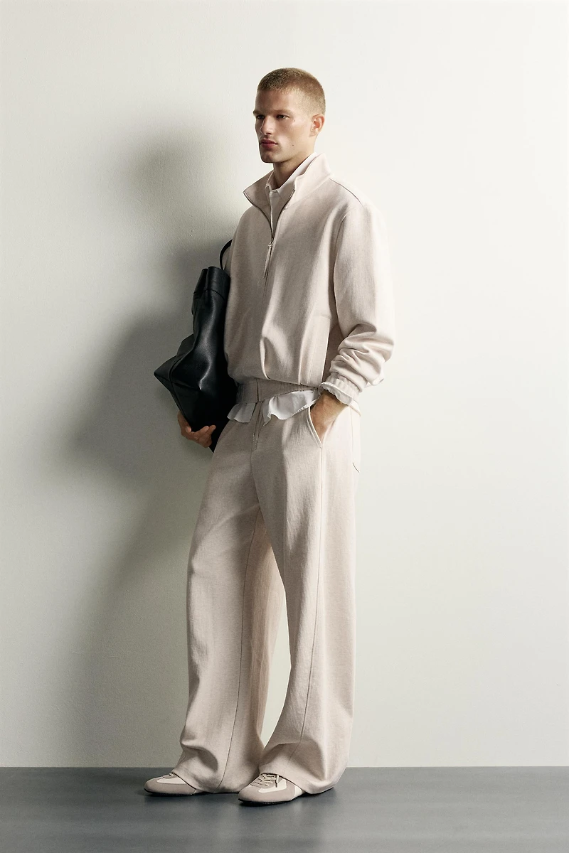 BLOUSON LÉGER RELAXED FIT STRUCTURÉ