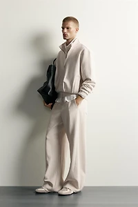 BLOUSON LÉGER RELAXED FIT STRUCTURÉ