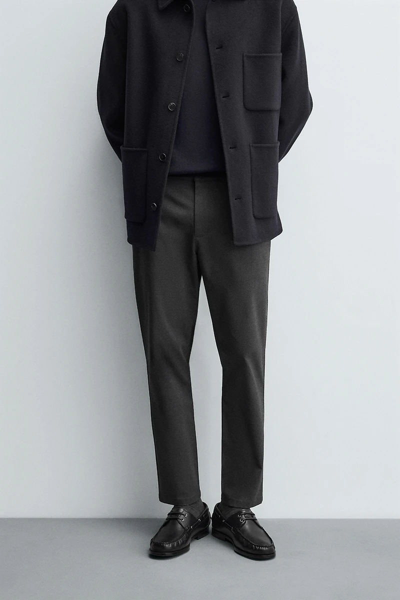 SLIM FIT STRETCH PANTS