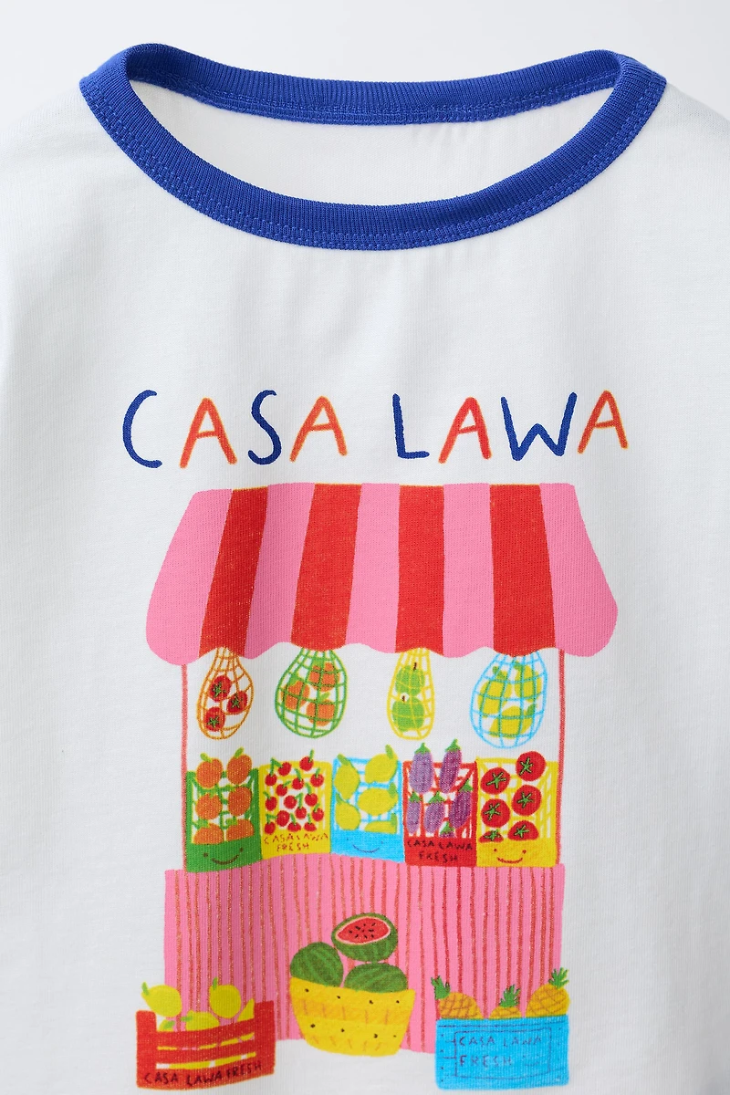CASA LAWA X ZARA KIDS PRINTED T-SHIRT