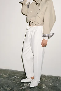 ELASTIC WAIST PANTS