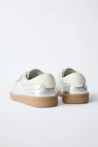METALLIC SNEAKERS