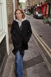 COMBINED HOODED COAT