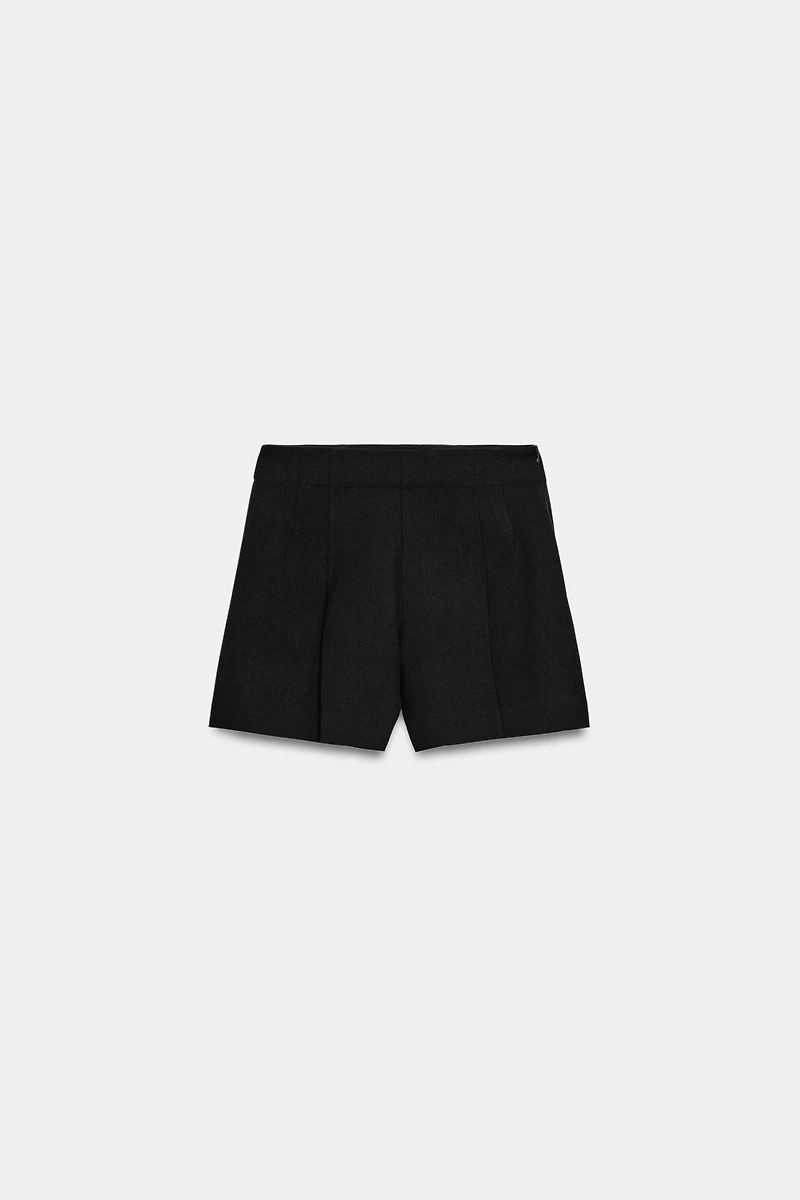PLEATED SHORTS