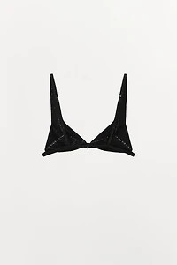 STRUCTURED TRIANGLE BRALETTE