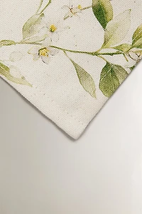 BRANCH AND FLORAL PRINT NAPKINS (PACK OF 2)