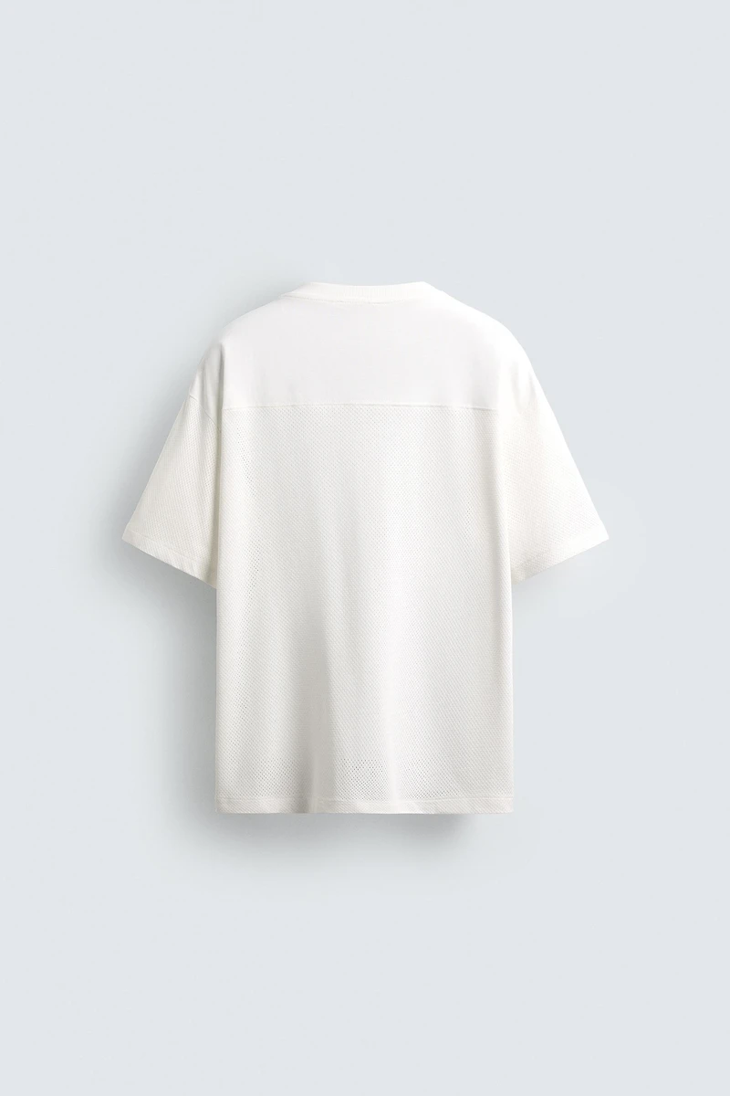 COMBINATION TEXT T-SHIRT