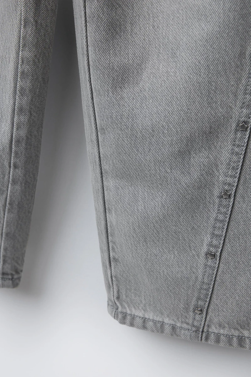 STAR WIDE LEG JEANS