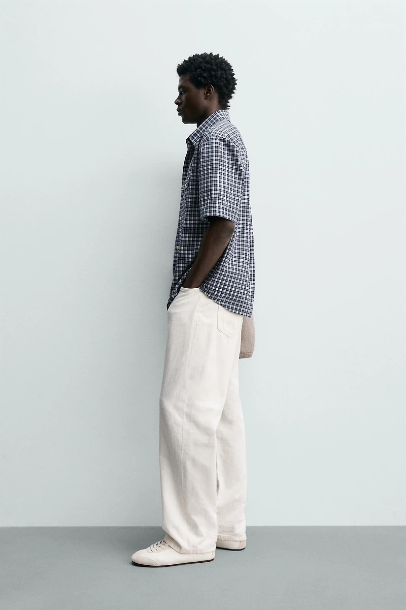 PLAID POCKET SHIRT
